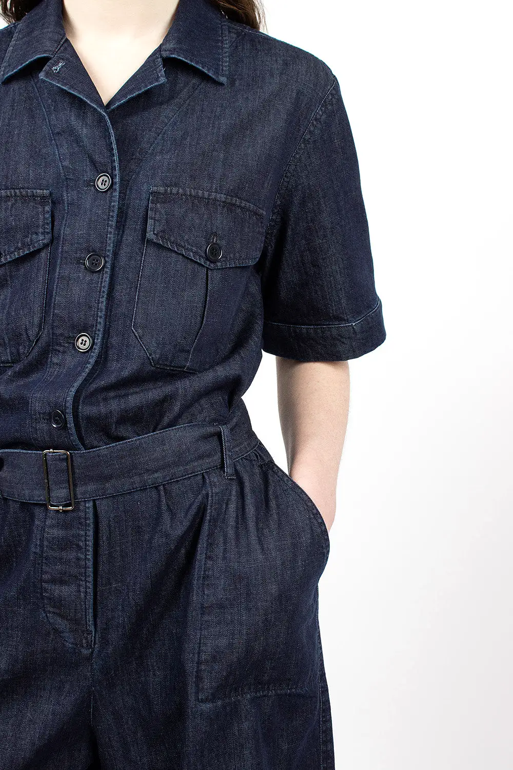 Wanderer Playsuit Indigo