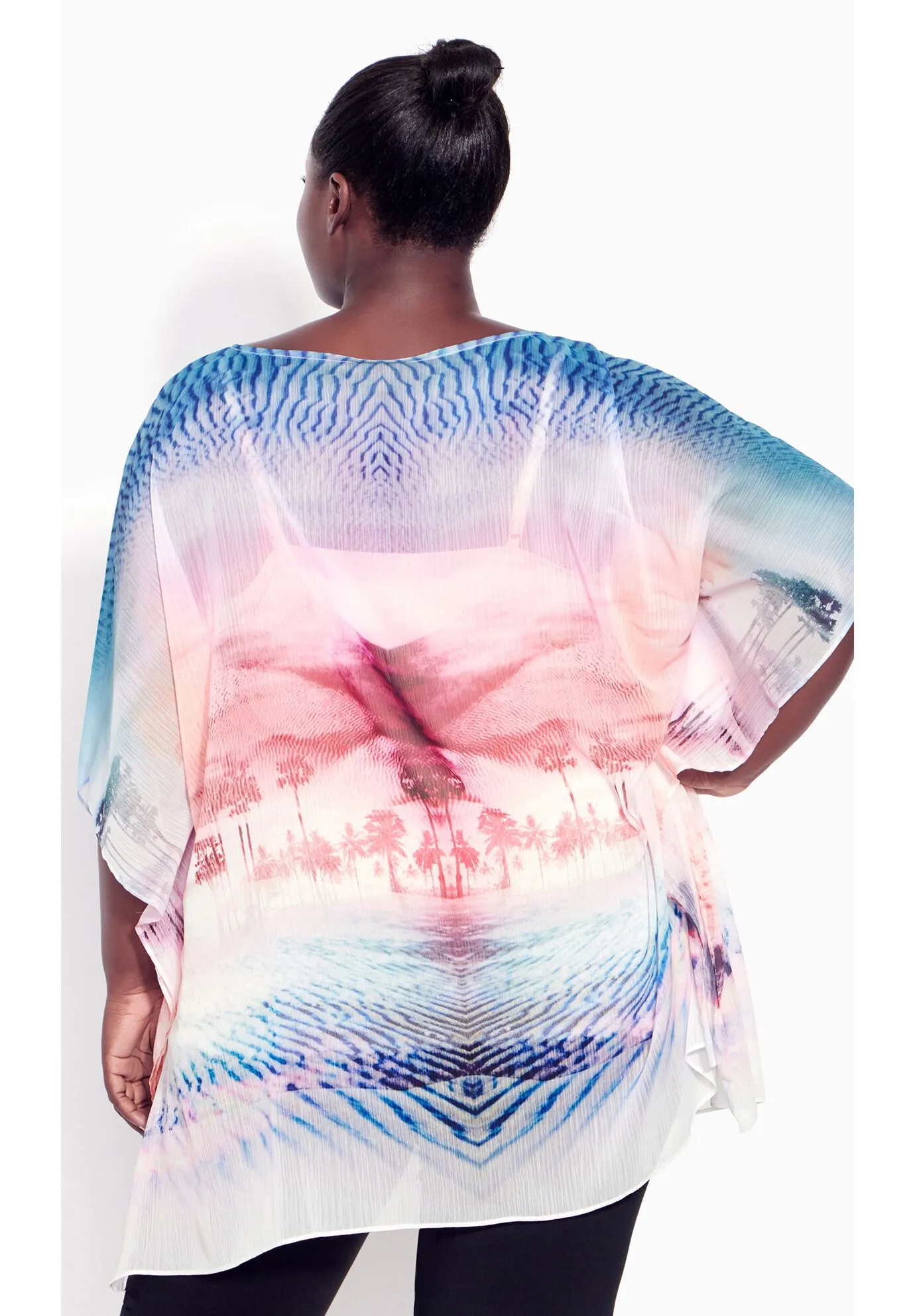 Watercolor Poncho