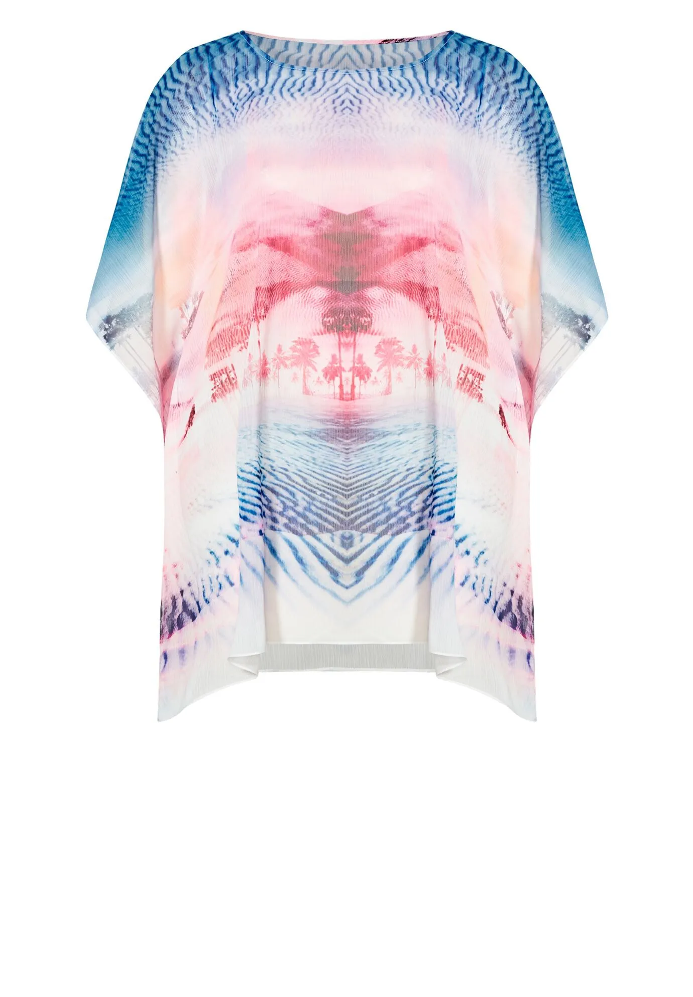 Watercolor Poncho