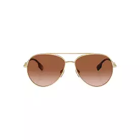 Women's Burberry Logo Pilot Sunglasses