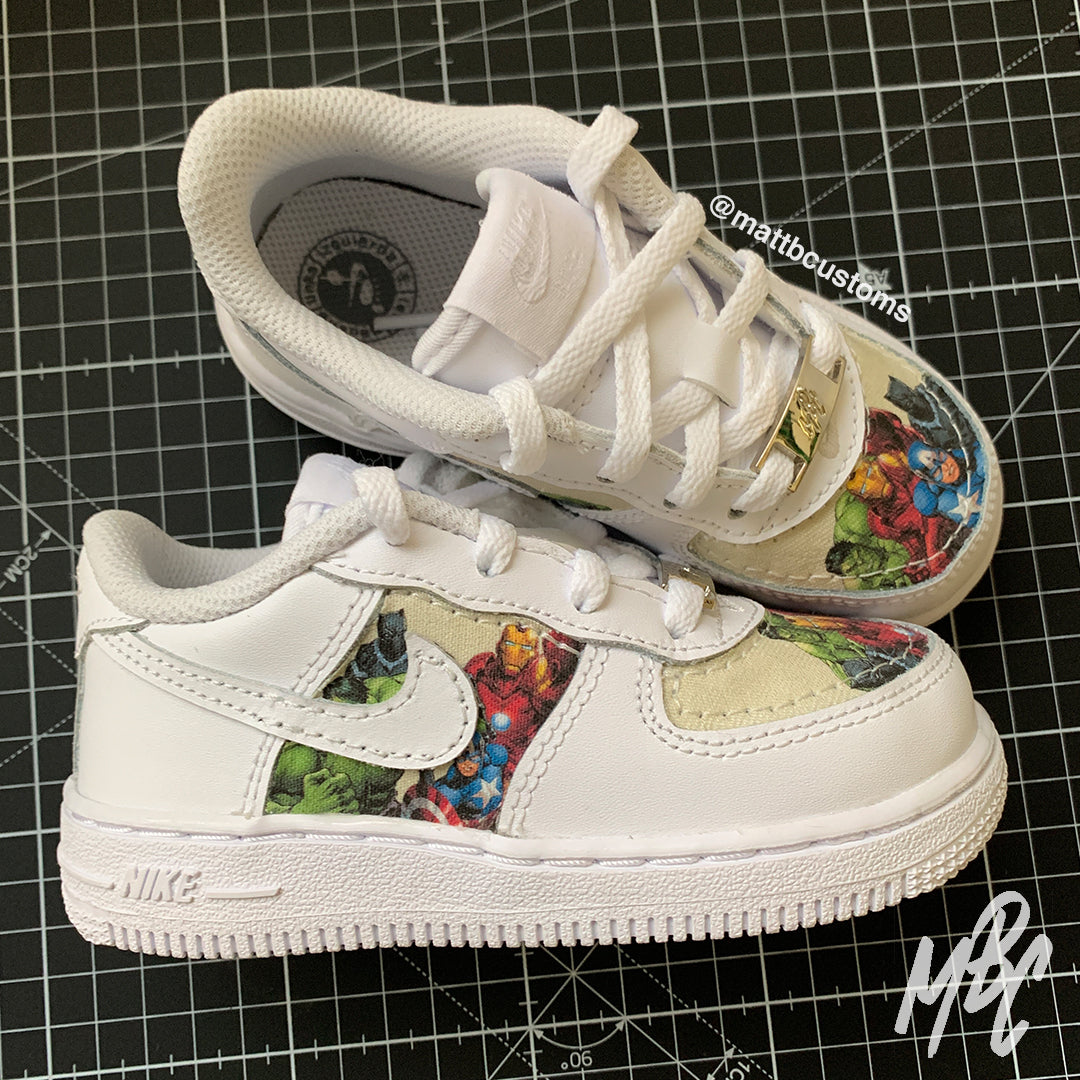 Younger Kids 1 of 1 Custom - Air Force 1